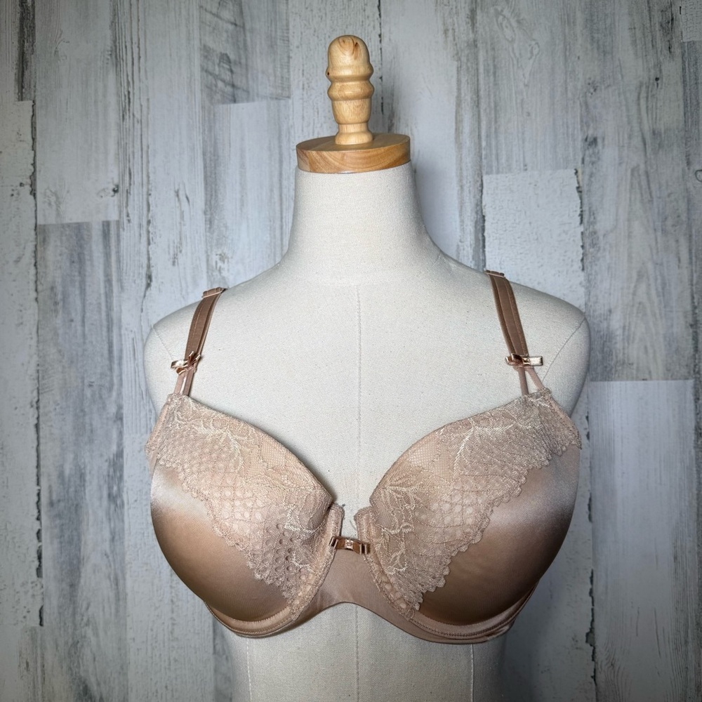 Soma CurveyCouture 36DDD wired nude lace bra